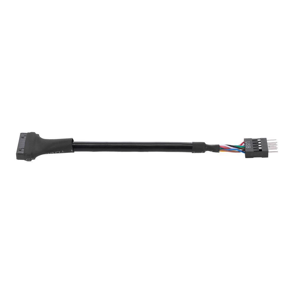 20Pin USB 3.0 Female Motherboard Header To USB 2.0 9Pin Male Adapter Cable Line Converter
