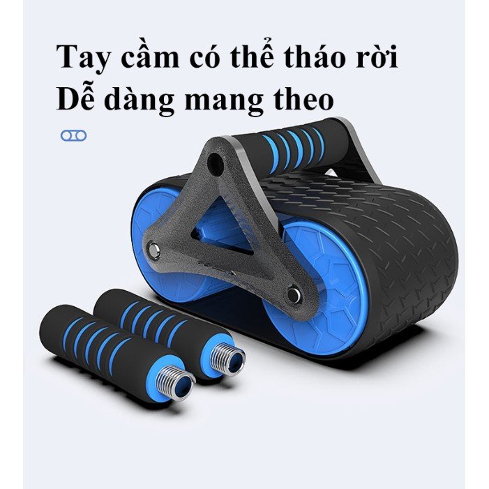 CON LĂN TẬP CƠ BỤNG THẾ HỆ MỚI CÓ PHANH TRỢ LỰC+DỤNG CỤ HÚT CHÂN KHÔNG+THẢM TẬP