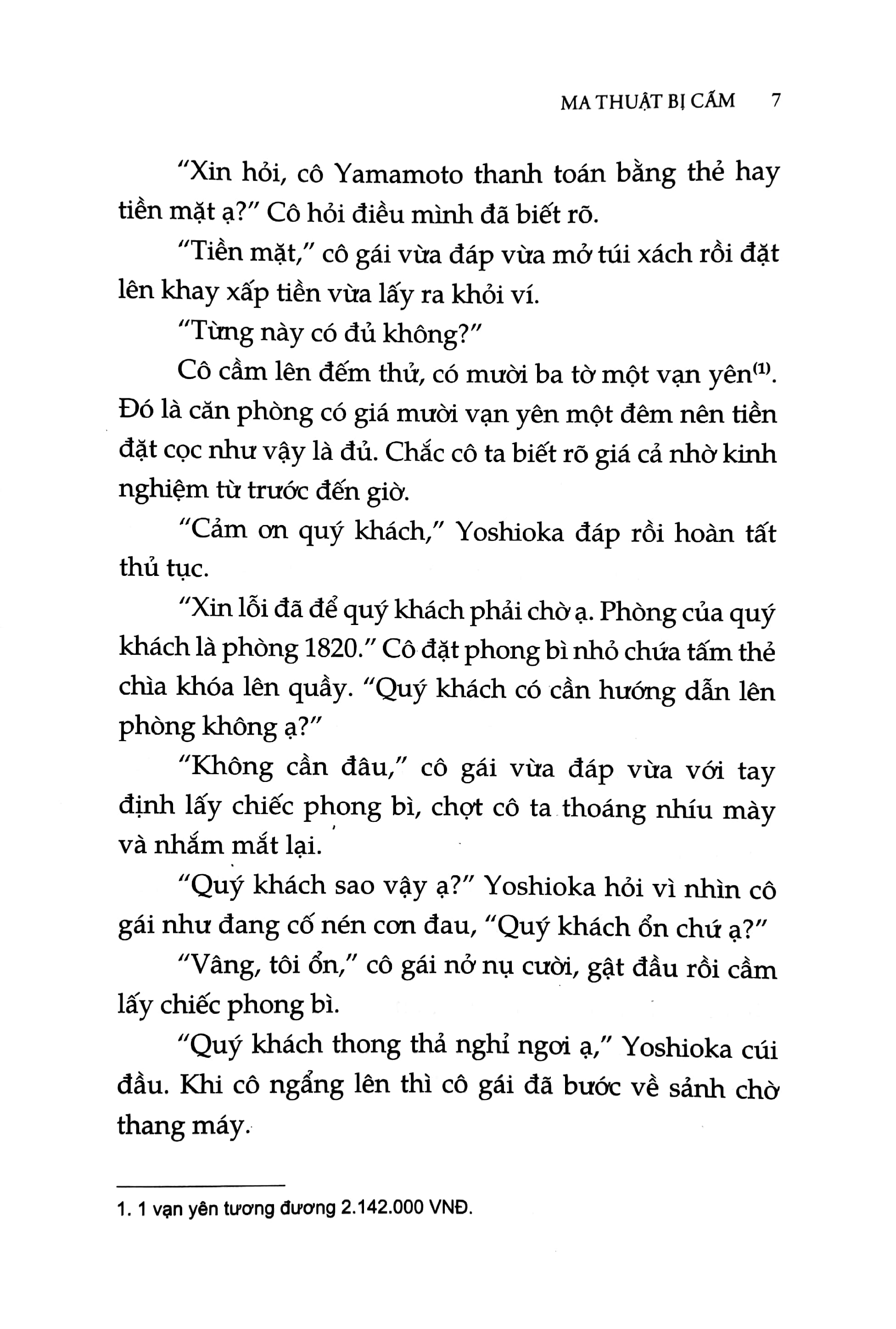 Ma Thuật Bị Cấm - Higashino Keigo