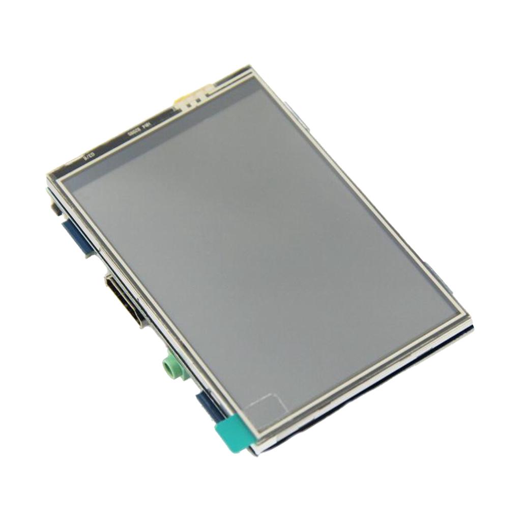 3.5 Inch Cảm Ứng Điện Trở Màn Hình Màn Hình HDMI Mô Đun Cho Raspberry Pi/Máy Tính