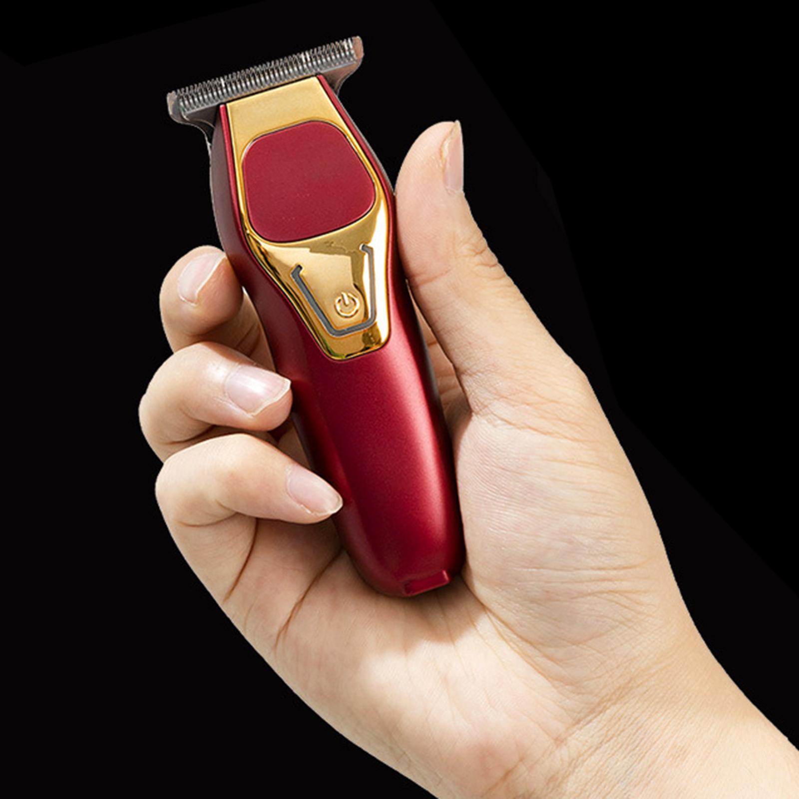 Electric Men's hair  Beard  USB Charging  Grooming Red