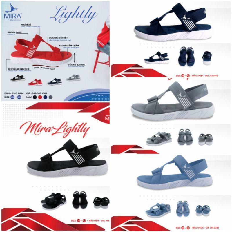 Sandal quai ngang Nam/ Nữ Mira Lightly ( Full size 35 đến 39)