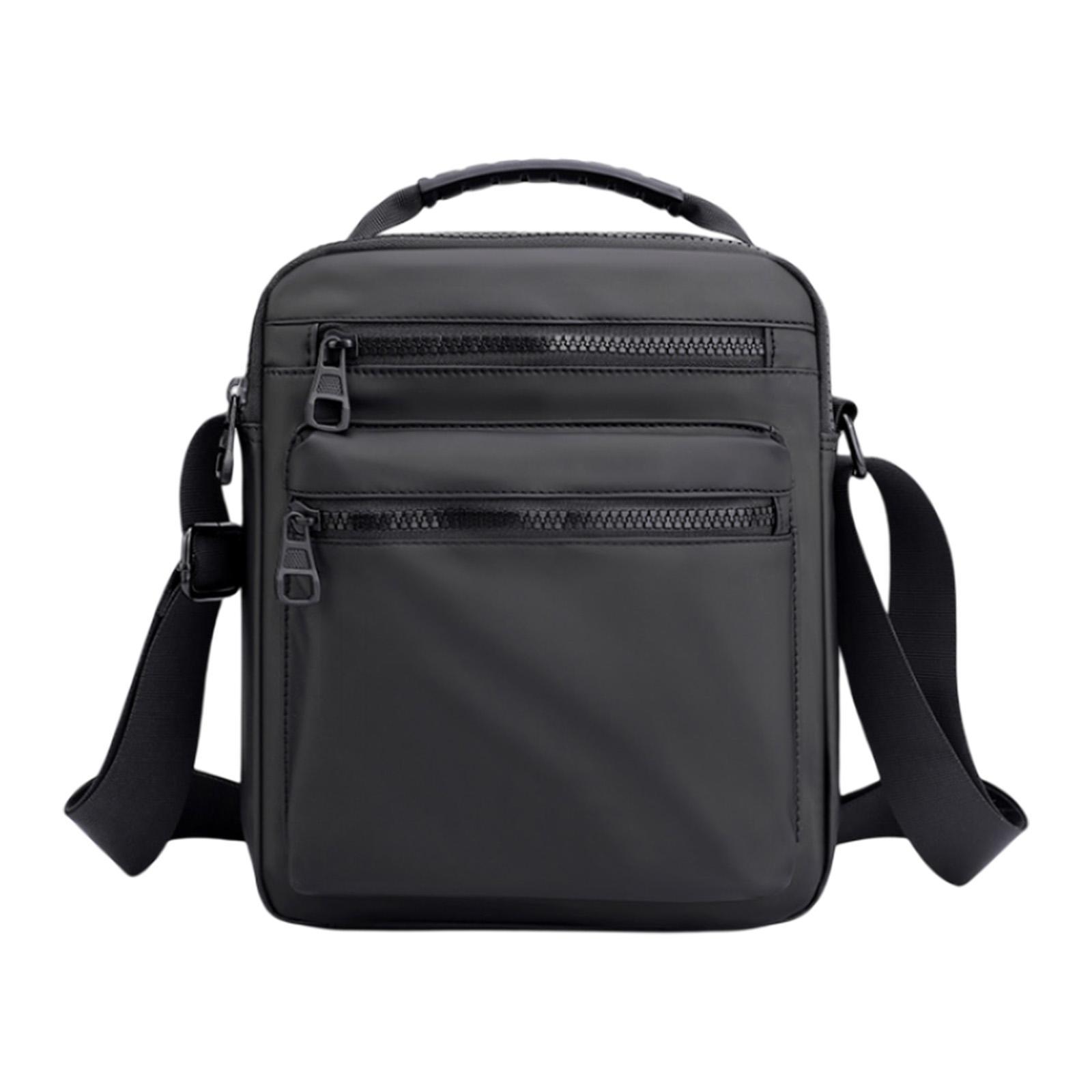 Men's Bag Shoulder Bags Gift for Family Friends Zipper Birthday Party Utility Cross Body Bag Satchel Bag for Traveling Work Hiking