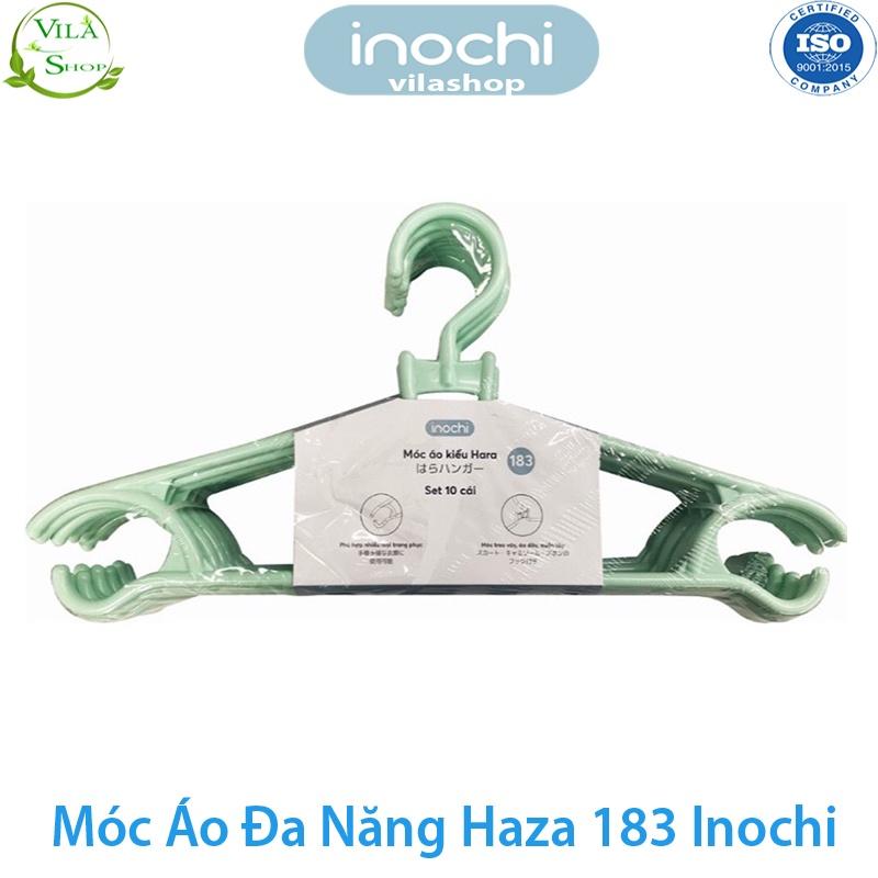 Móc Treo Quần Áo, Móc Quần Áo Đa Năng Hara 183, Móc Treo Quần Áo Người Lớn Nhựa Cao Cấp Inochi