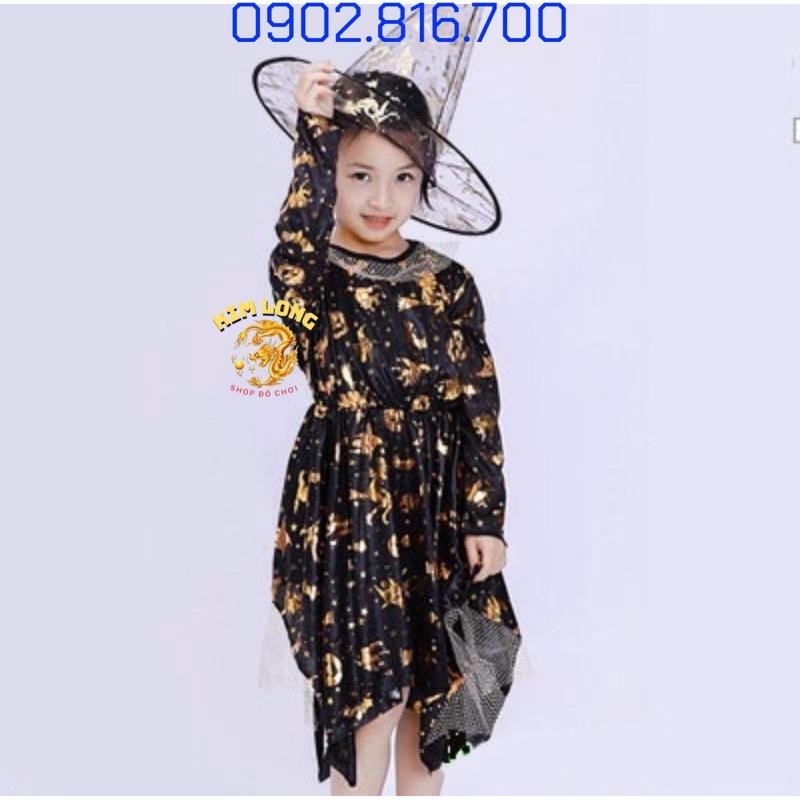 Áo choàng công chúa ELSA - NỮ HOÀNG BĂNG GIÁ đính kim sa sáng bóng đầy màu sắc cho bé gái trang phục hóa trang HALLOWEEN