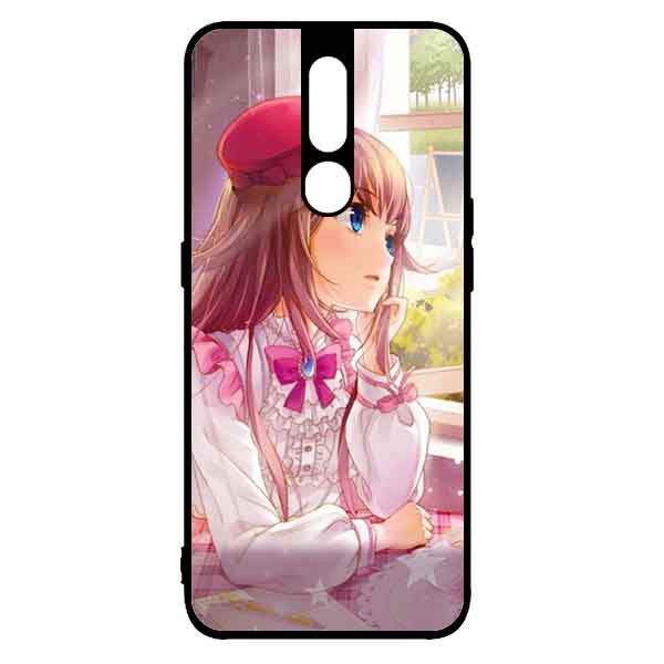 Ốp Lưng in cho Oppo F11 Pro Mẫu Girl Anime 12 - Hàng Chính Hãng