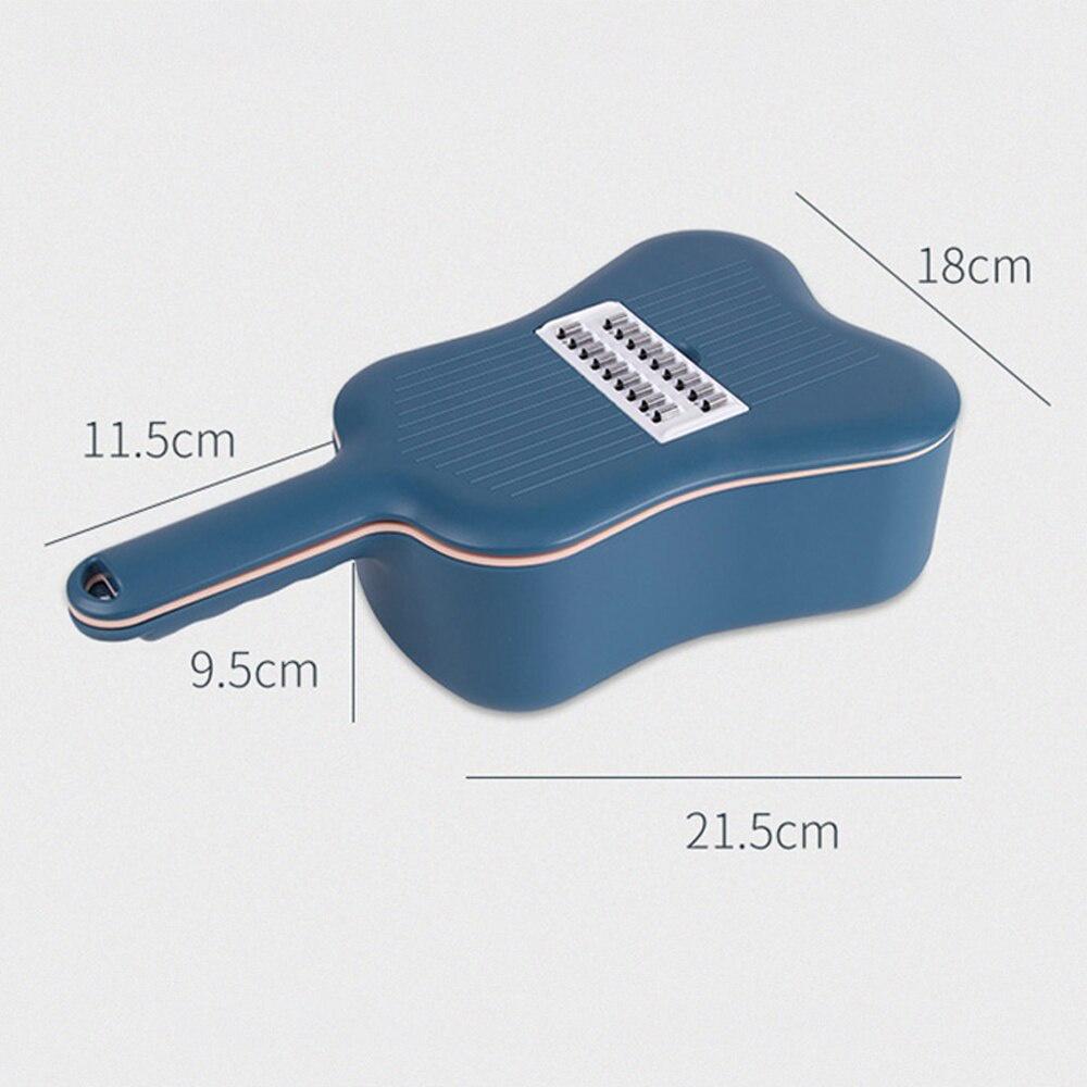 Stainless Steel Multi-function Vegetable Peeler Kitchen Tools Cutter Fruit Potato Carrot Grater Strainer Drain Basket Gadget