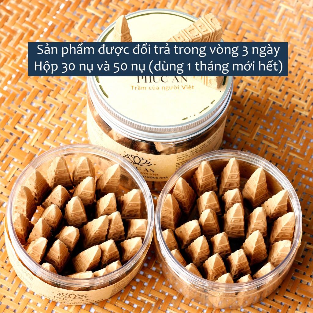 Nụ trầm hương Phúc An, trầm kiến Việt Nam tự nhiên , hương thanh ngọt hậu để xông nhà, thiền, yoga