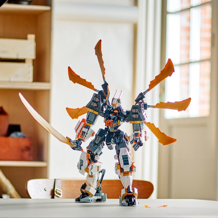 LEGO NINJAGO 71821 Đồ Chơi Lắp Ráp Chiến Giáp Rồng Titan Của Cole (1055 chi tiết)