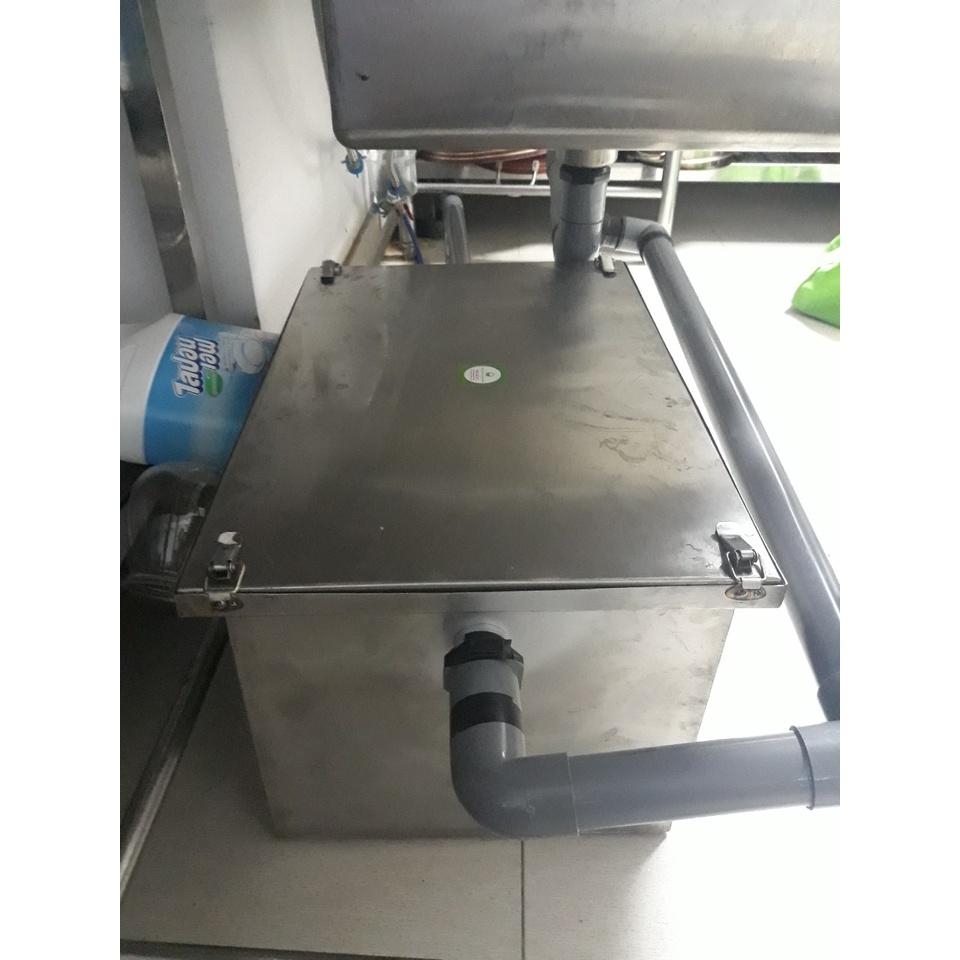 Bể Tách Mỡ Chất Liệu Inox Dung Tích Chứa 90L