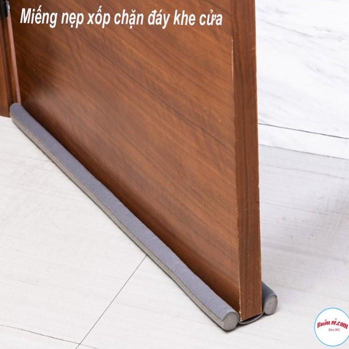 Thanh Nẹp Xốp Chặn Khe Cửa LOẠI 1 DÀI 93CM Chống thoát khí điều hòa, chắn bụi bẩn, ngăn côn trùng,... - 00813