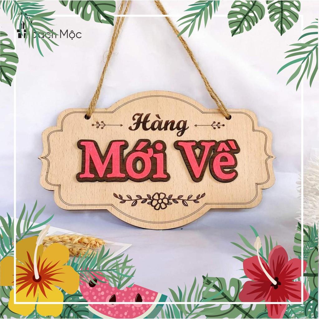 Bảng gỗ decor, bảng gỗ trang trí Hàng Mới Về