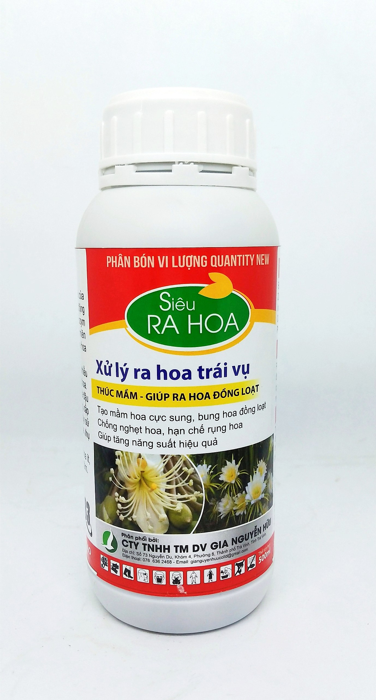 SIÊU RA HOA 500ML - PHÂN BÓN LÁ KÍCH THÍCH RA HOA, KÉO MẦM HOA RA MẠNH HƠN, ĐỒNG LOẠT