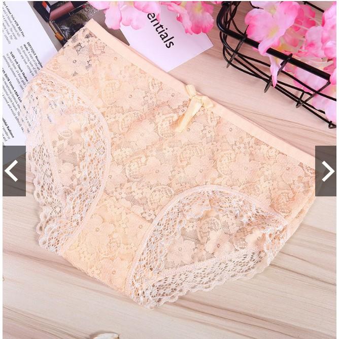Quần lót ren hoa cực đẹp cho bạn gái