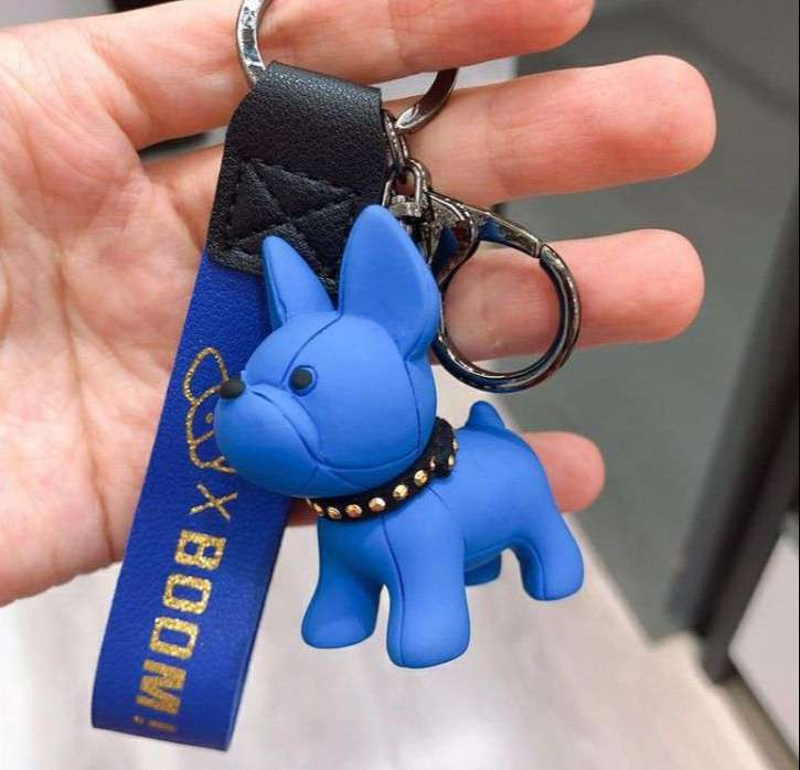 Móc Khoá Hình Chó Bulldog