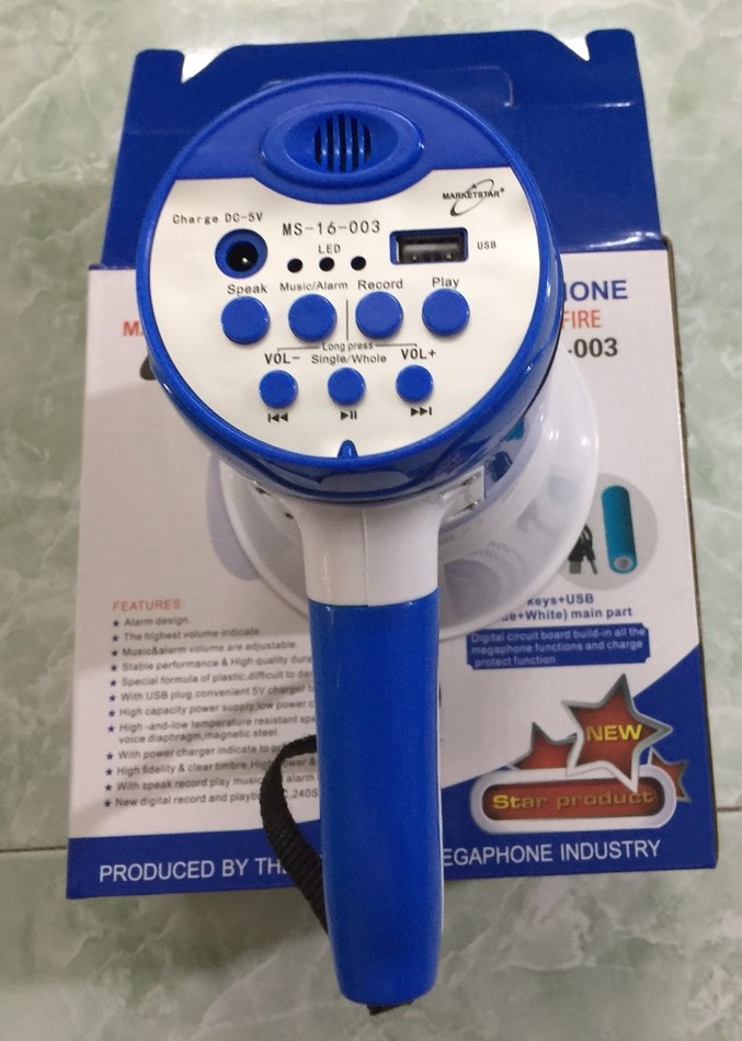 Loa phóng thanh cầm tay cao cấp có USB