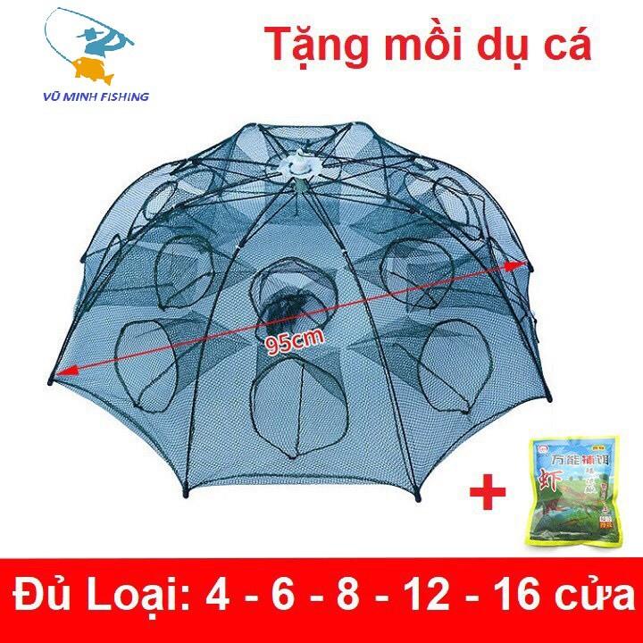 Lồng ô đánh bắt tôm tép đủ size từ 4 cửa đến 26 cửa tiện lợi