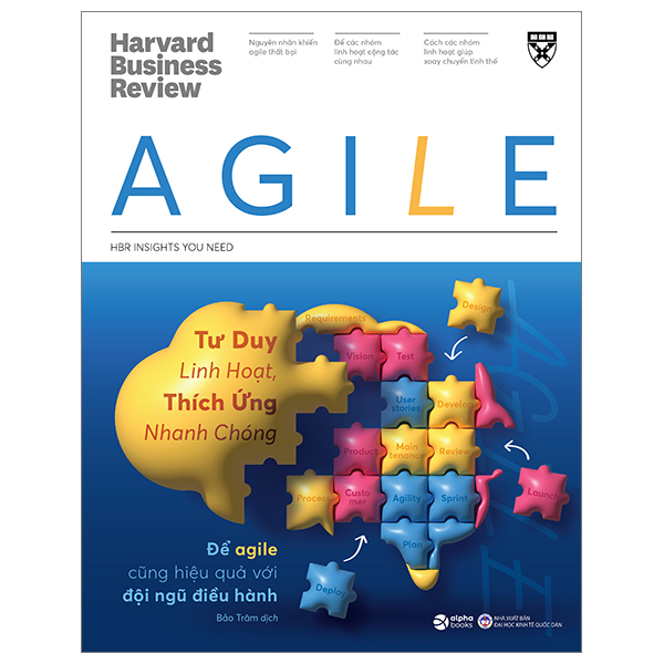 HBR AGILE INSIGHT YOU NEED - TƯ DUY LINH HOẠT, THÍCH ỨNG NHANH CHÓNG - Harvard Business Review - Bảo Trâm dịch - (bìa mềm)