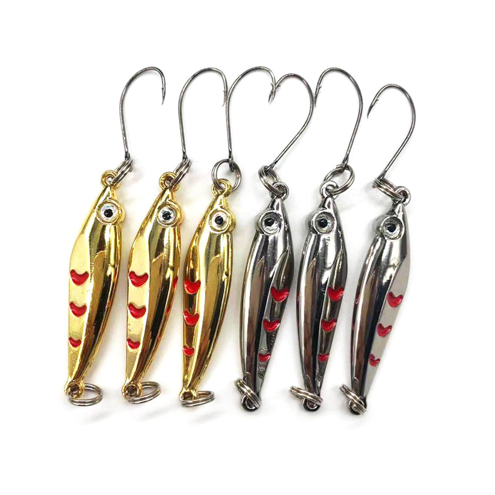 Bộ 6 cái móc mồi câu cá