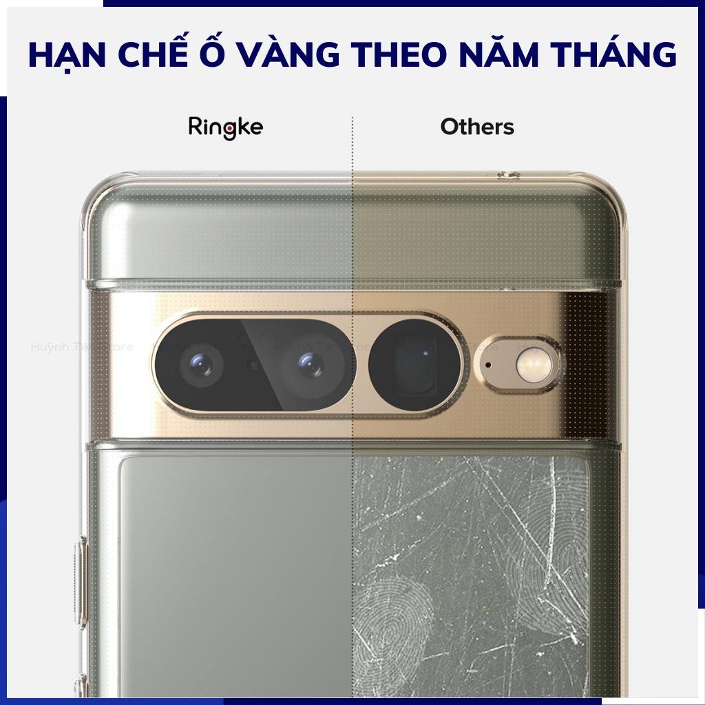 Ốp lưng pixel 7 pro RINGKE chính hãng trong suốt chống sốc FUSION X chống ố vàng phụ kiện điện thoại huỳnh tân store - Hàng nhập khẩu