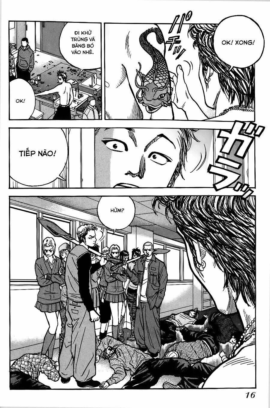 gang king-băng đảng học đường chapter 1 12
