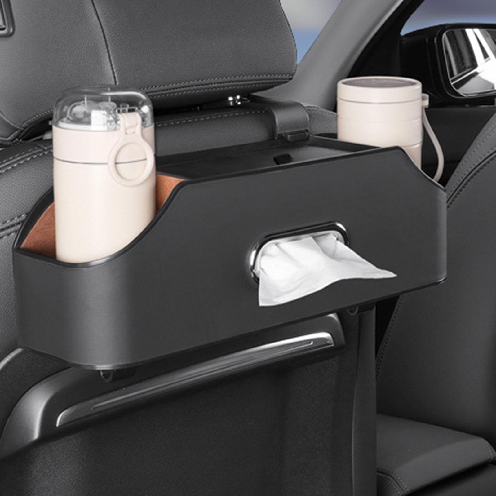 Car Seat Back Storage Box Hanging Bag Adults Black