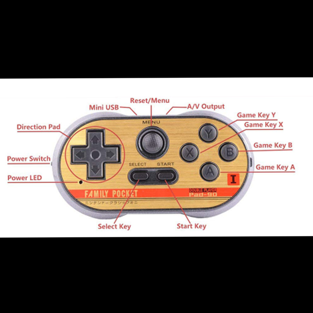 Retro  Controller Player Handheld Console Toy for Kids