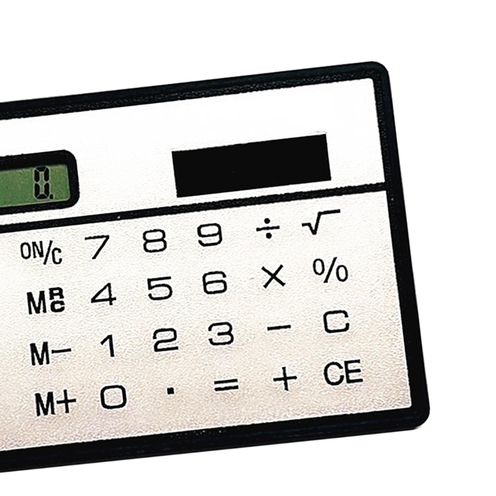 8 Digit Calculator Big Buttons Basic Calculators for Desktop Office Business