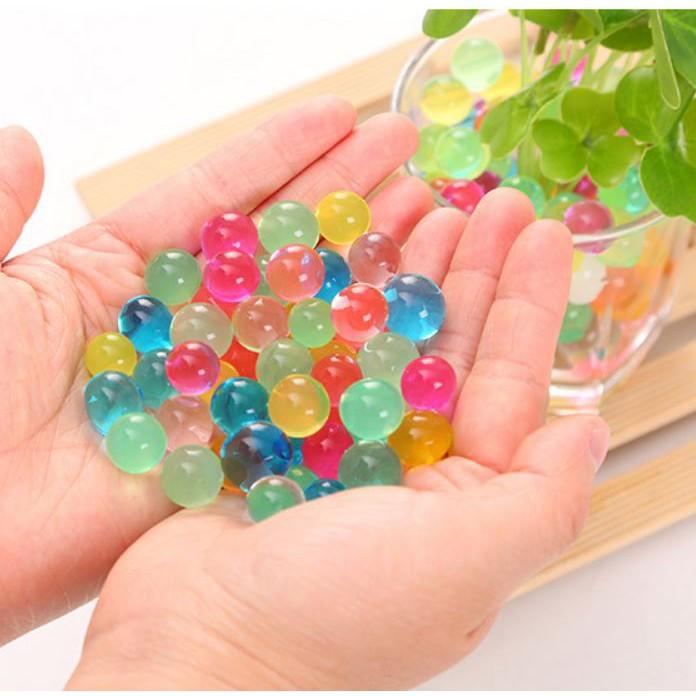 Hạt tinh thể trồng cây, trang trí lọ hoa - túi 100 viên Duashop