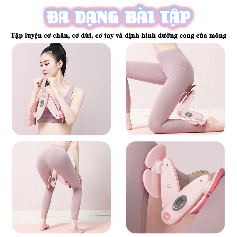 Máy tập cơ chân, cơ đùi Nikio NK-06C - Tích hợp bộ đếm thông minh