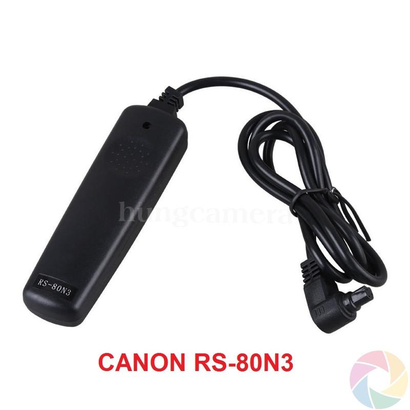 Dây bấm mềm RS-80N3 cho CANON 5D/50D/40D/30D/20D/1D