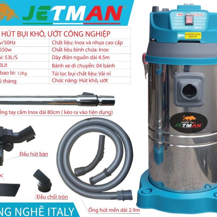 Máy Hút Bụi Jetman 1650W HB60 Hàng Chính Hãng