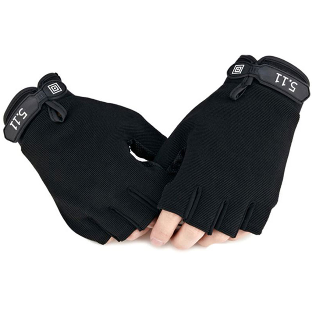Găng Tay Đi Phượt Hở Ngón 5.11 U890, Găng Tay Phượt, Tập Gym, Thể Thao Đa Năng - HÀNG CHÍNH HÃNG