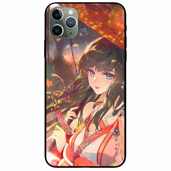 Ốp lưng dành cho Iphone 11 Pro mẫu Thiếu Nữ Mắt Xanh