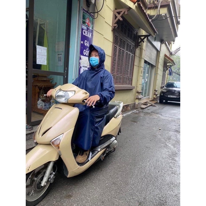 Áo mưa bít vải dù cao cấp kín người ,,cho người lớn ,nhiều màu sắc tươi trẻ , phù hợp cả nam và nữ