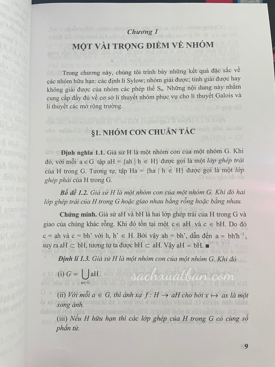 Combo 2 cuốn Cơ sở lí thuyết Galois và Bài tập lí thuyết Galois