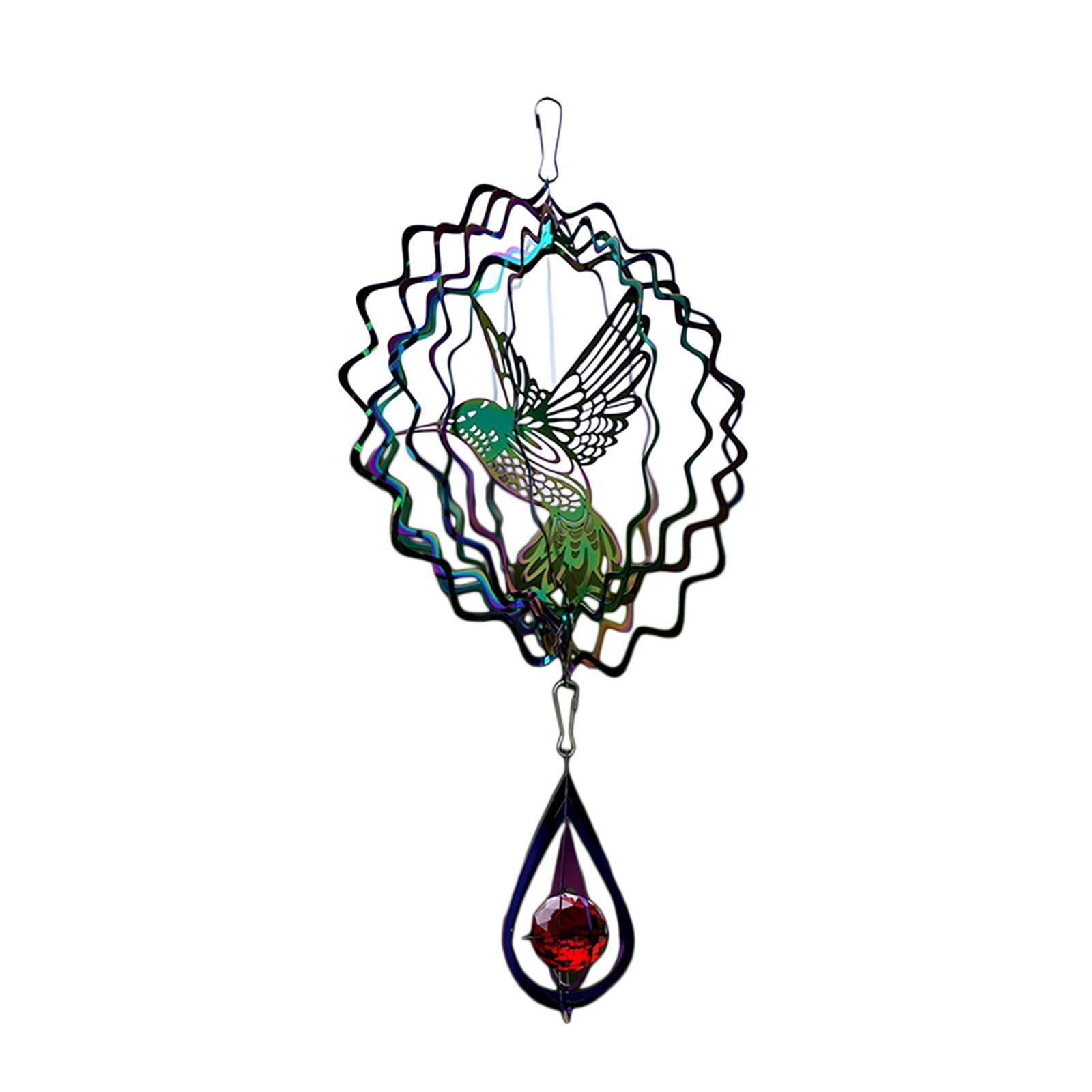 Wind  Wind Chime Garden Ornament Windchime Metal Wind Catcher Wind Sculpture Hanging for Lawn Living Room Outdoor Home