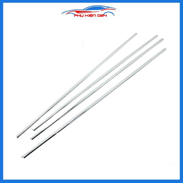 Bộ nẹp viền chân kính inox Mazda 3 2020
