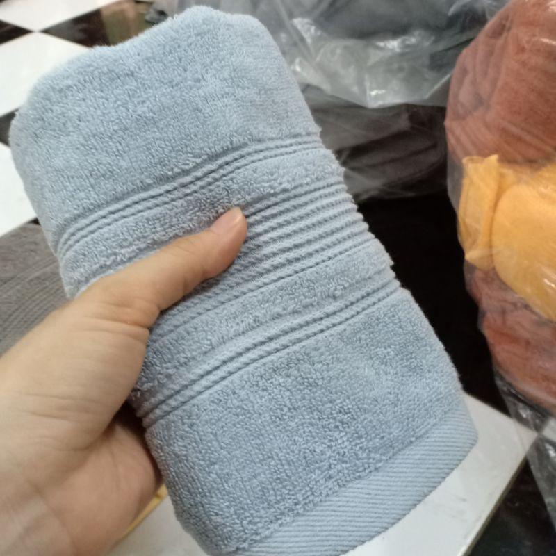 Khăn quấn tóc 35x75cm 100%.cotton thấm nước tốt