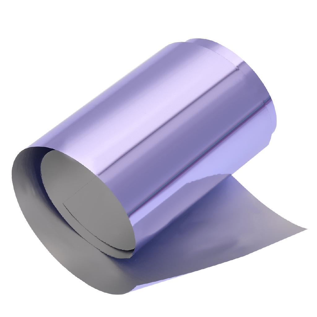 Set 14 tờ giấy lá nhôm ánh kim nhiều màu sắc chuyên dụng để trang trí móng