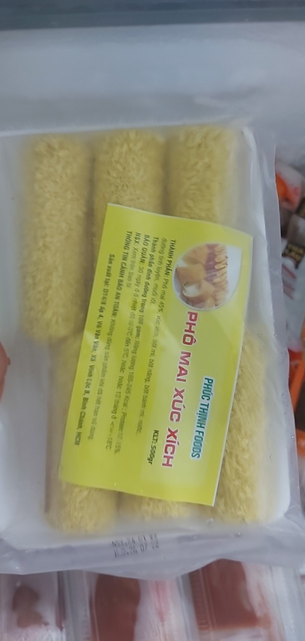 HOTDOG XÚC XÍCH PHÔ MAI - 6 CÂY