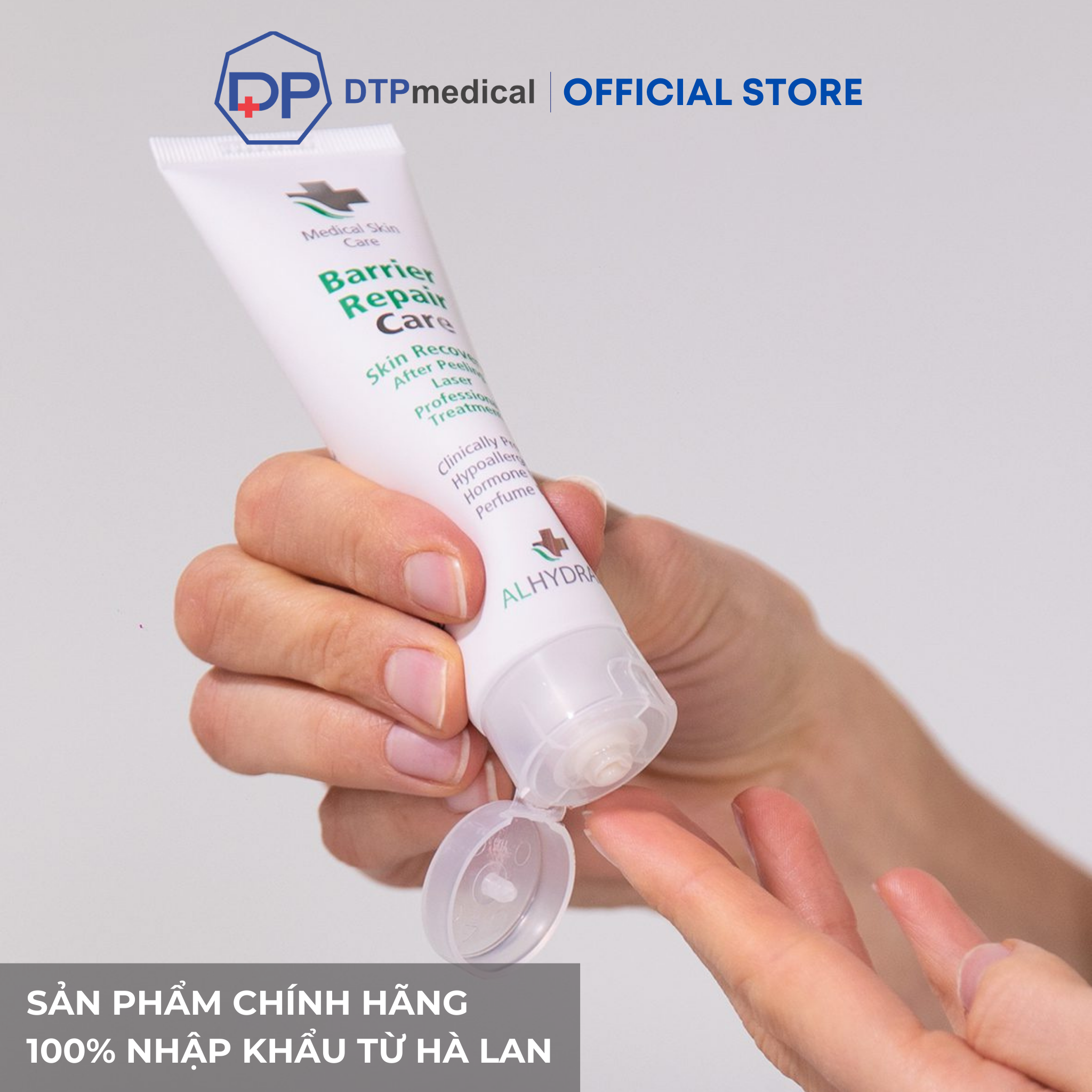 Kem bôi y tế dành cho phục hồi thẩm mỹ y khoa xạ trị, laser, peel da Barrier Repair Care 59ml làm mềm và làm dịu da