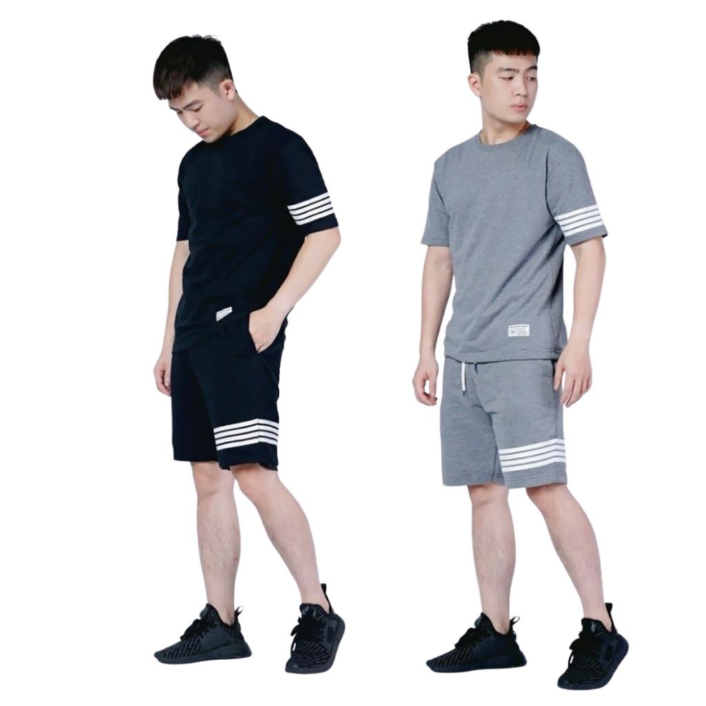Đồ Bộ Thể Thao Nam Nữ 4 SỌC - Set Quần Áo bốn mùa đẹp cao cấp mặc nhà đi chơi thoải mái 01
