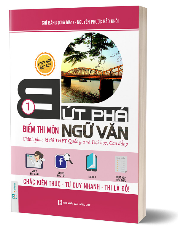 Combo 2 cuốn Bứt Phá Điểm Thi Môn Ngữ Văn 1 và 2