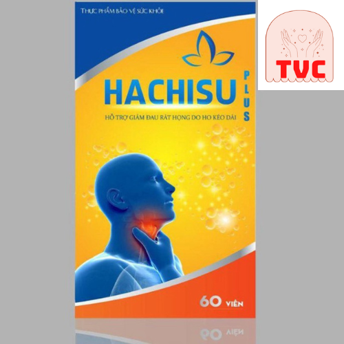 Viên Uống HACHISU PLUS - Hỗ trợ điều trị viêm họng, viêm amidan (Hộp 30 viên)
