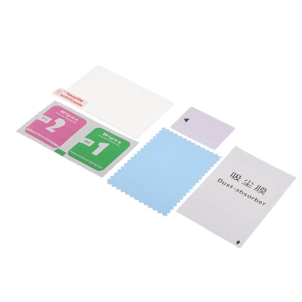 2-4pack 0.33mm Tempered Glass Film LCD Screen Protector for Canon EOS M6 Camera