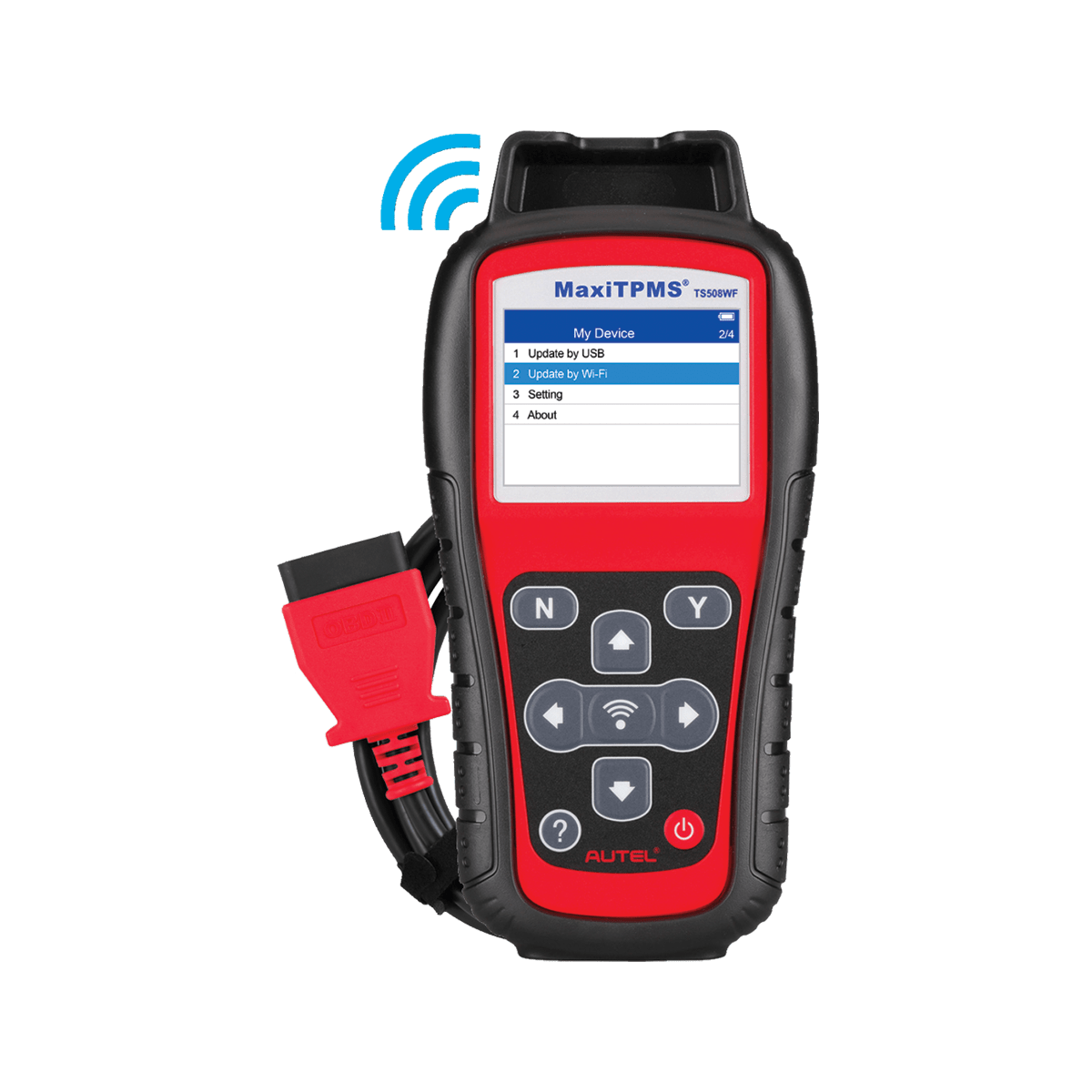 Autel MaxiTPMS TS508WF – THIẾT BỊ CÀI ĐẶT ÁP SUẤT LỐP Ô TÔ TPMS (Vali)