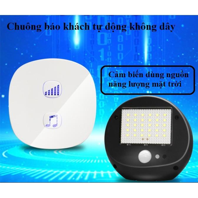 Chuông báo khách hồng ngoại không dây