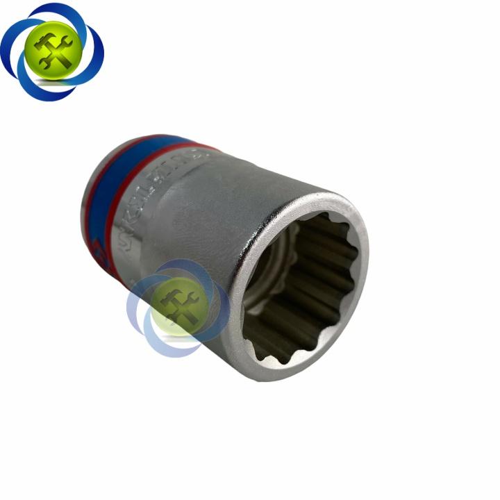 Tuýp 24mm loại 3/4 Kingtony 633024M ngắn 12 cạnh màu trắng