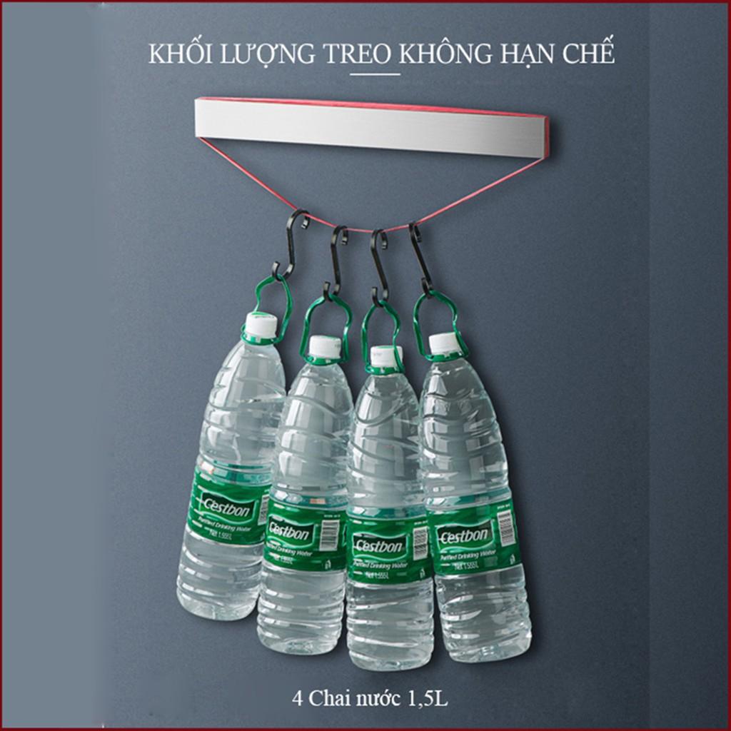 Giá treo dao kéo nhà bếp bằng nam châm vĩnh cửu hàng cao cấp vỏ bọc Inox 304 chống gỉ
